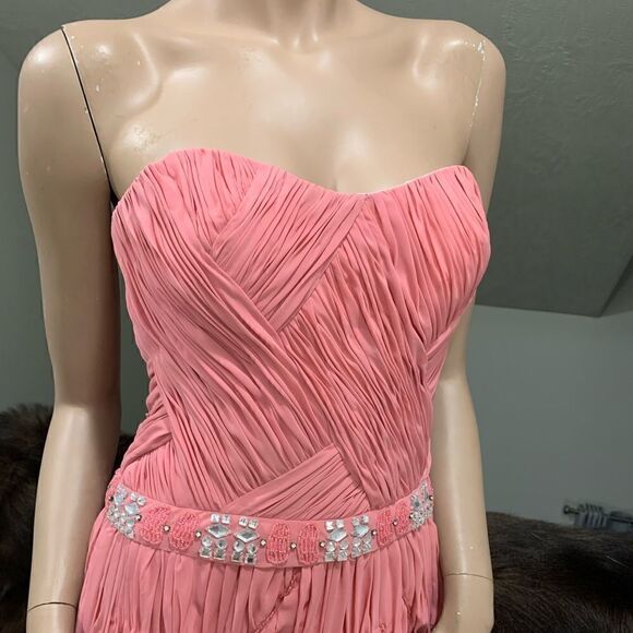 Vintage Style, Multiple Ways to Wear, Stunning Sequins & Beaded Mermaid Gown - Picture 7 of 16